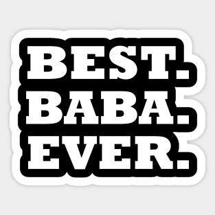 Best Baba Ever Sticker